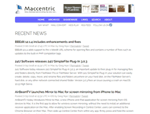 Tablet Screenshot of maccentric.com